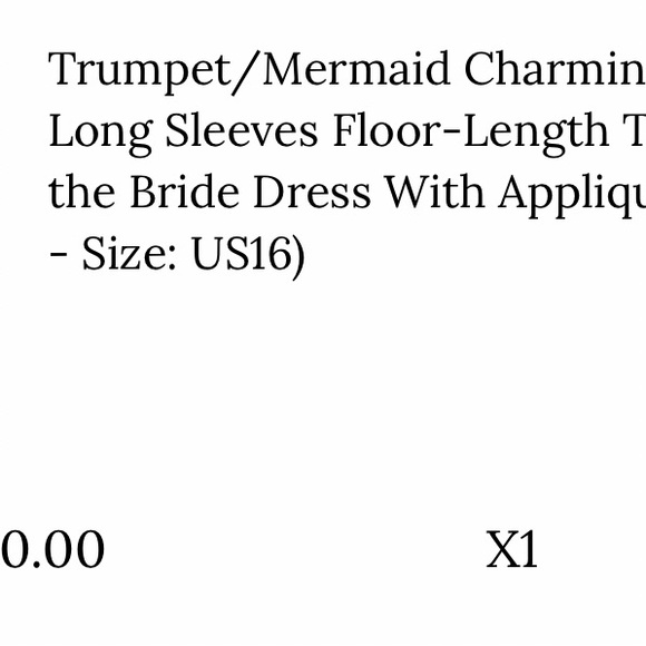 Sophisticated Black Long Sleeve Gown
New - Picture 3 of 4